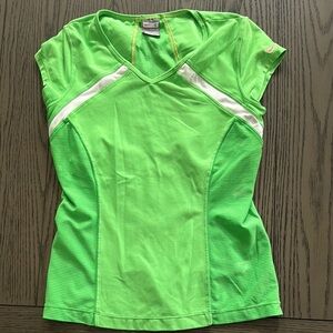 Women's Green Athletic Top
